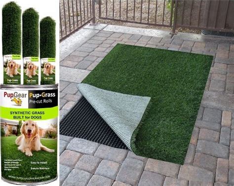 how to build your own dog area with fake grass